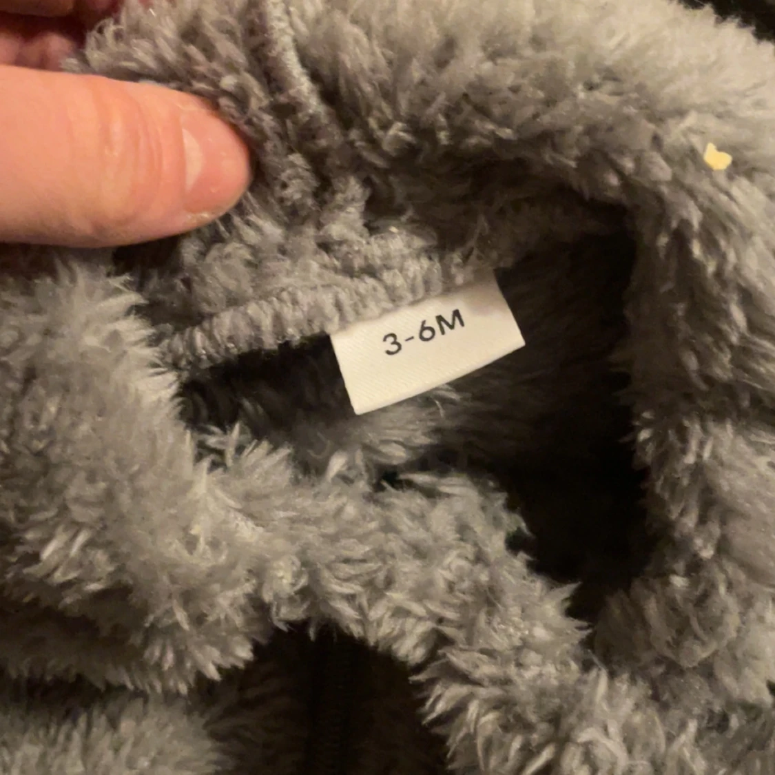 Rosa och grå babyoverall - 4