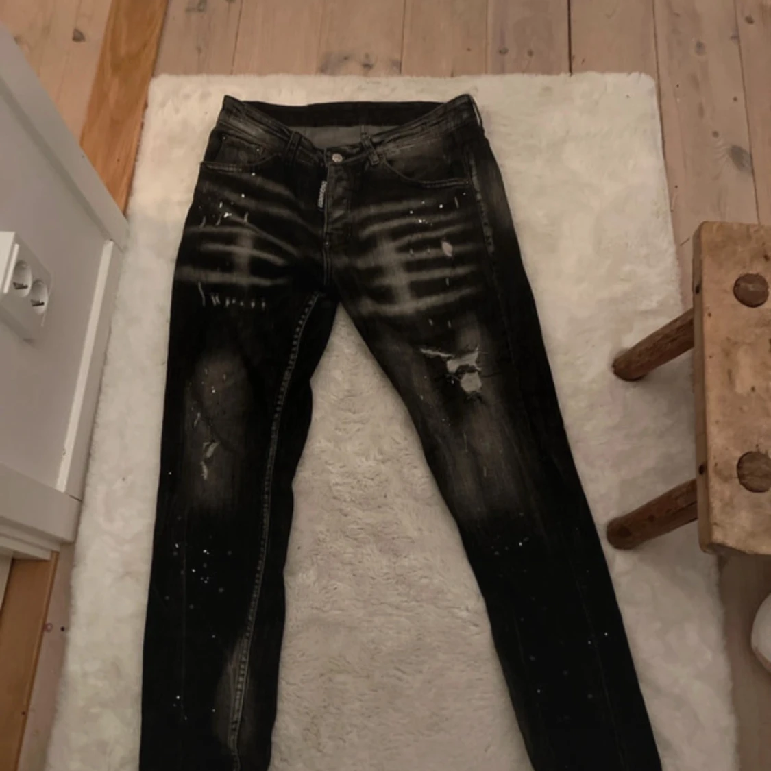 Svarta dsq jeans