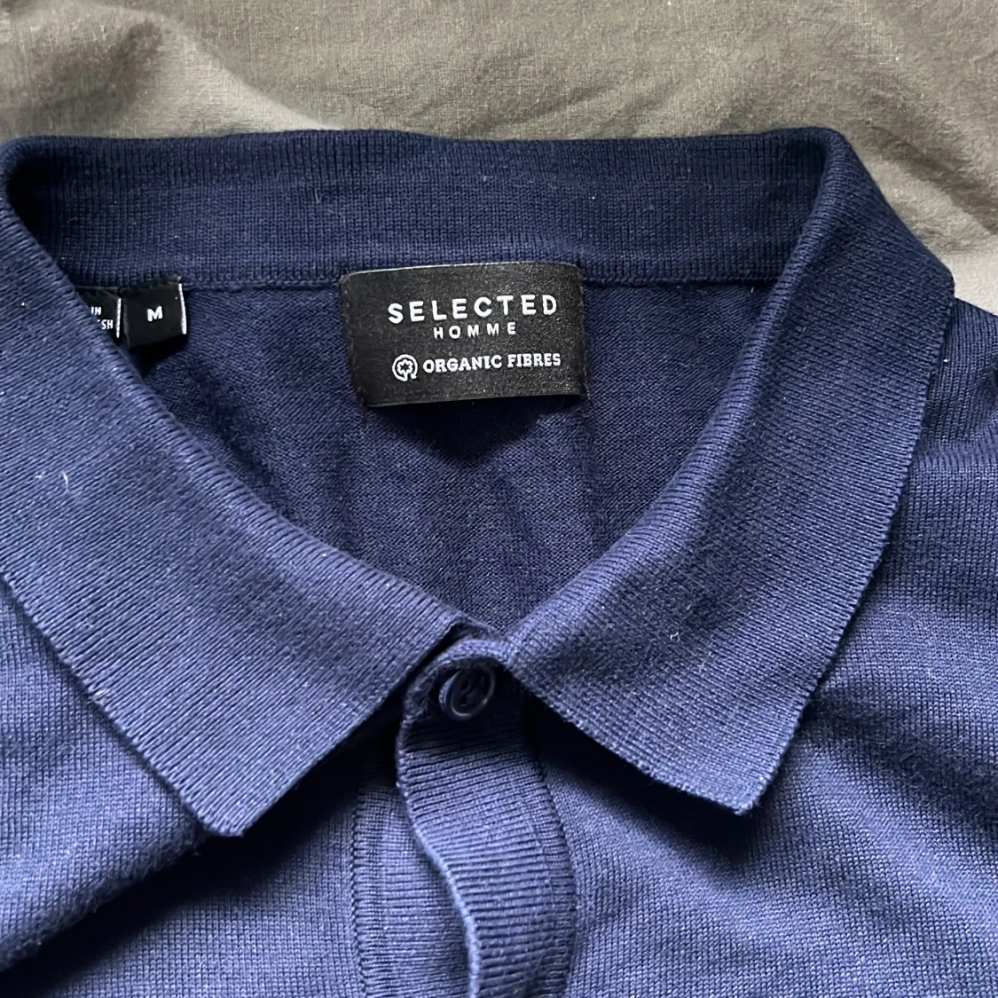 Mörkblå kofta/cardigan från Selected Homme - 1