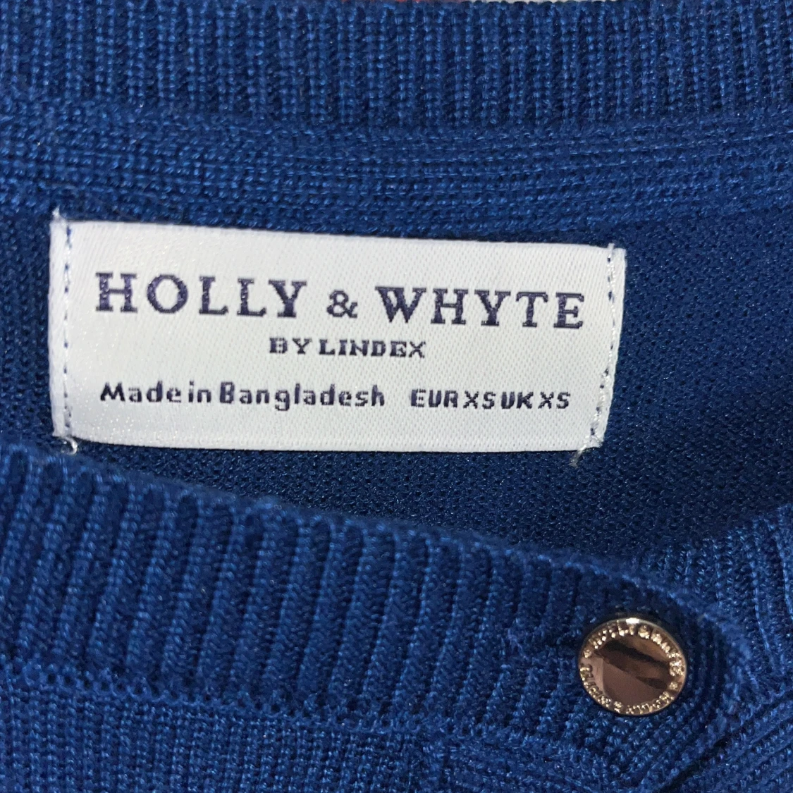 Blå kofta från Lindex  - 2