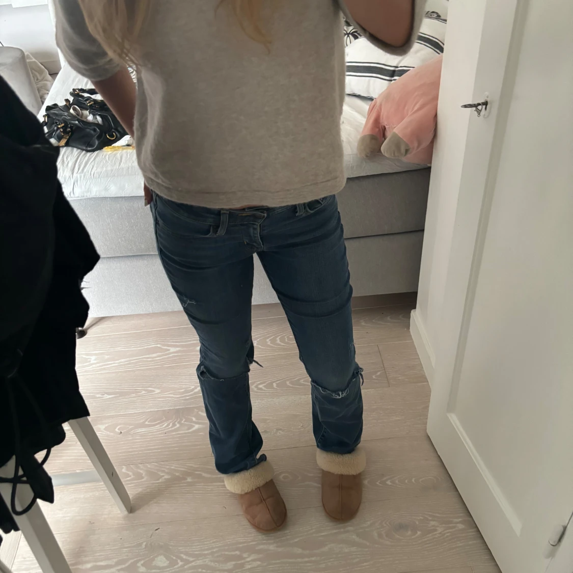 Lågmidjade jeans - 90