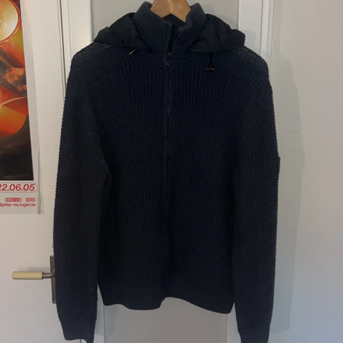 Stickad Polo Club cardigan  - 2