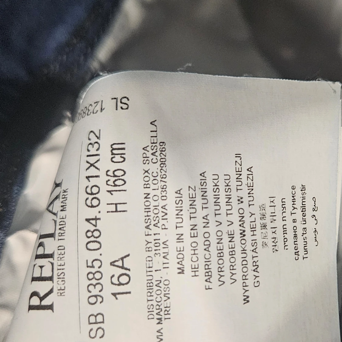 Blå Replay Hyperflex Jeans - 3