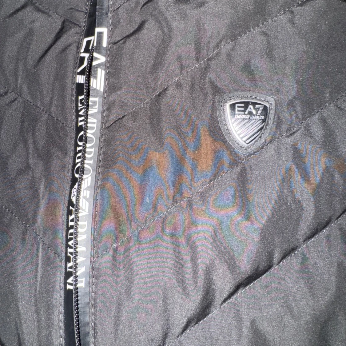 Svart quiltad väst från Emporio Armani - 91