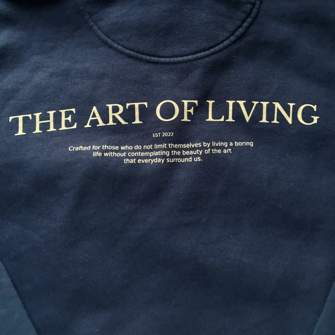 Mörkblå hoodie från Minerva Studios - 91