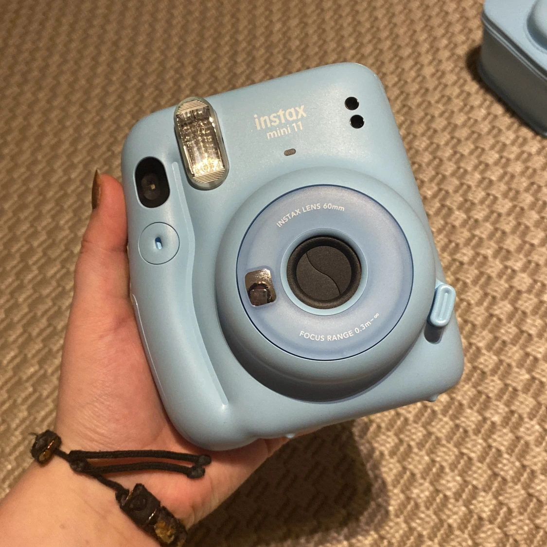 Blå Instax Mini 11 kamera med väska - 91