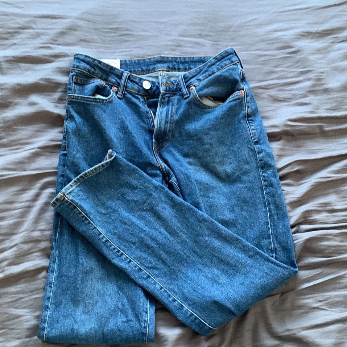 Blå jeans från H&M
