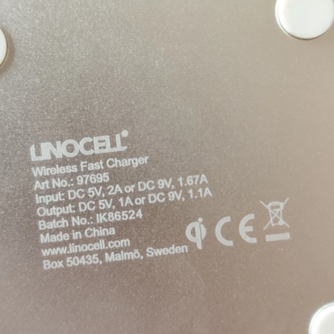 Trådlösladdare - 2