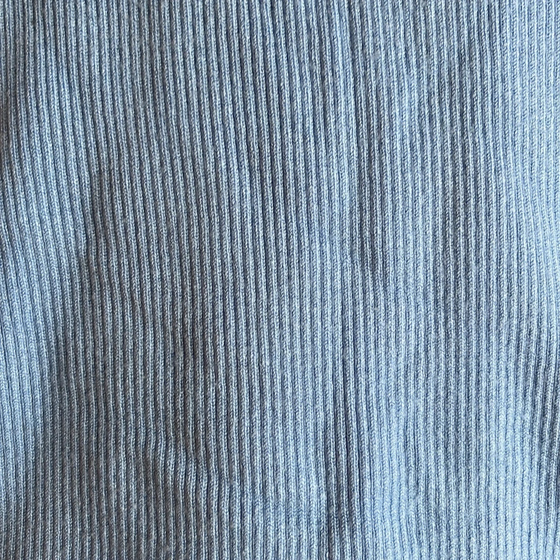 Blå ribbad kjol från H&M Divided - 1