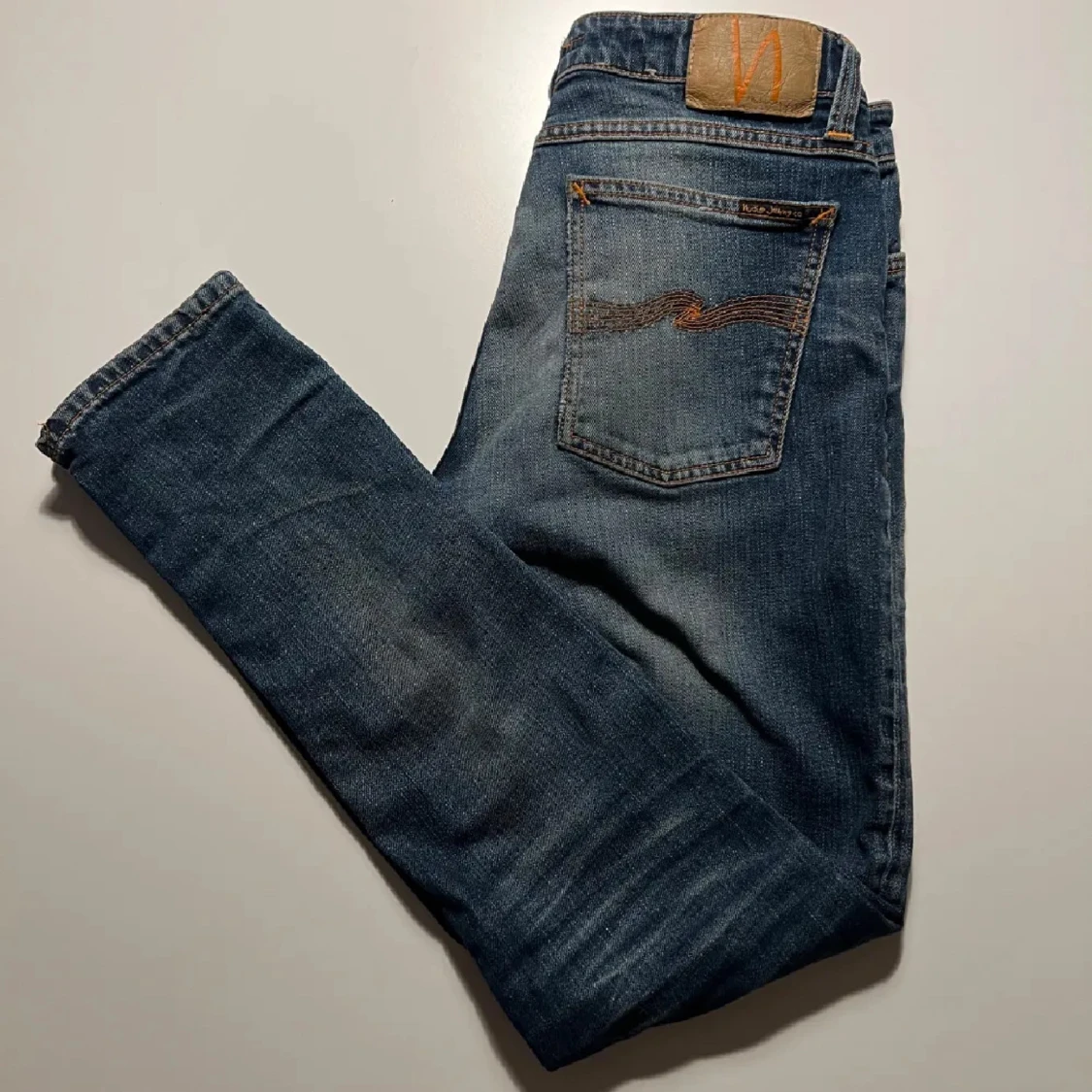 Blå jeans från Nudie Jeans