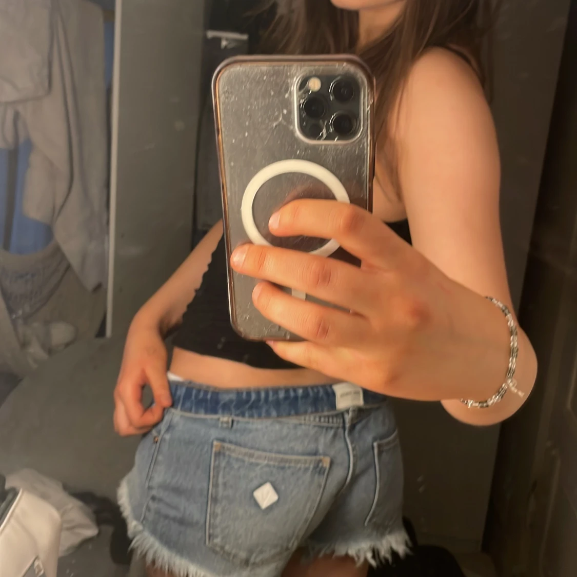 Blå jeansshorts från Abrand Jeans - 2