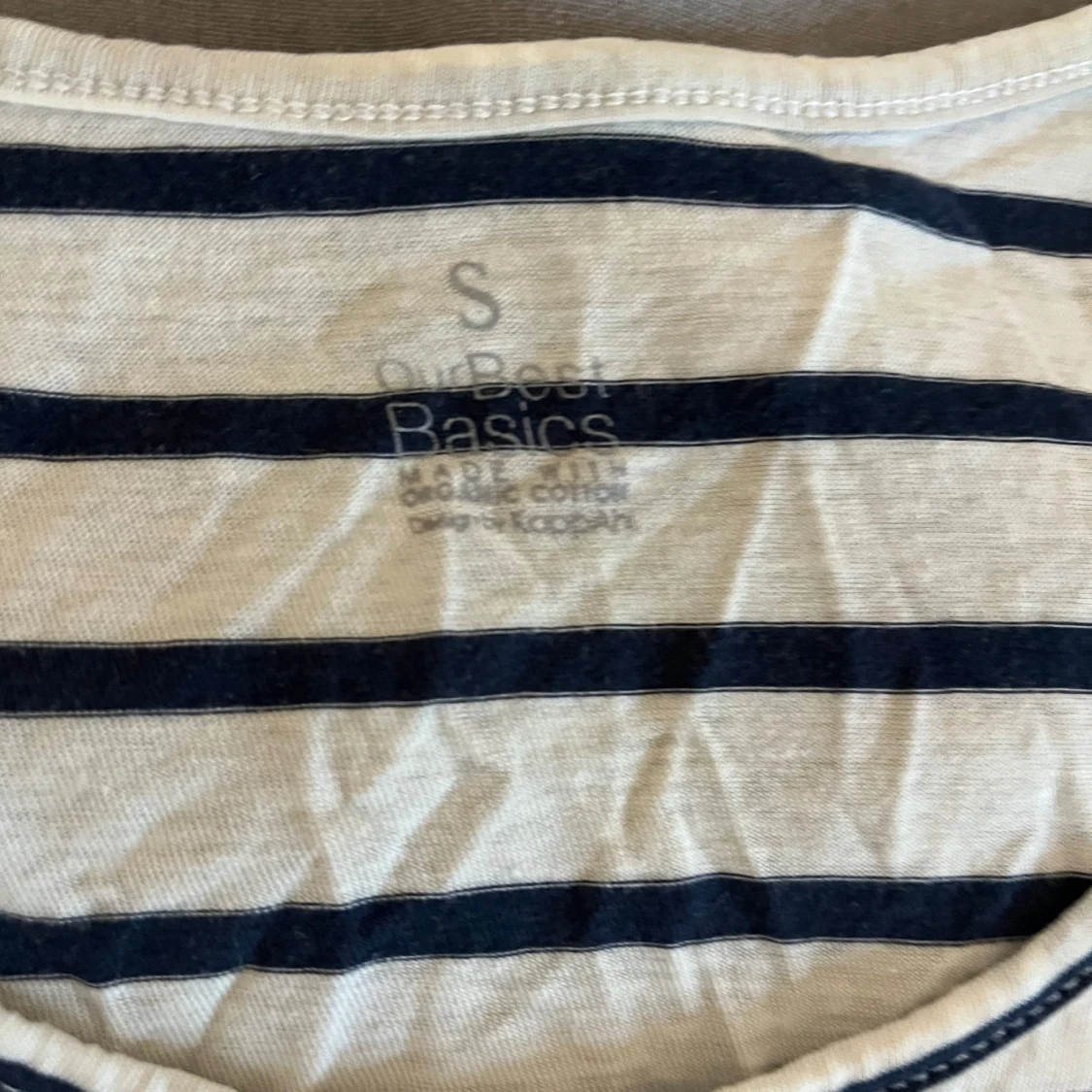 Randig linnetopp från Our Best Basics - 1