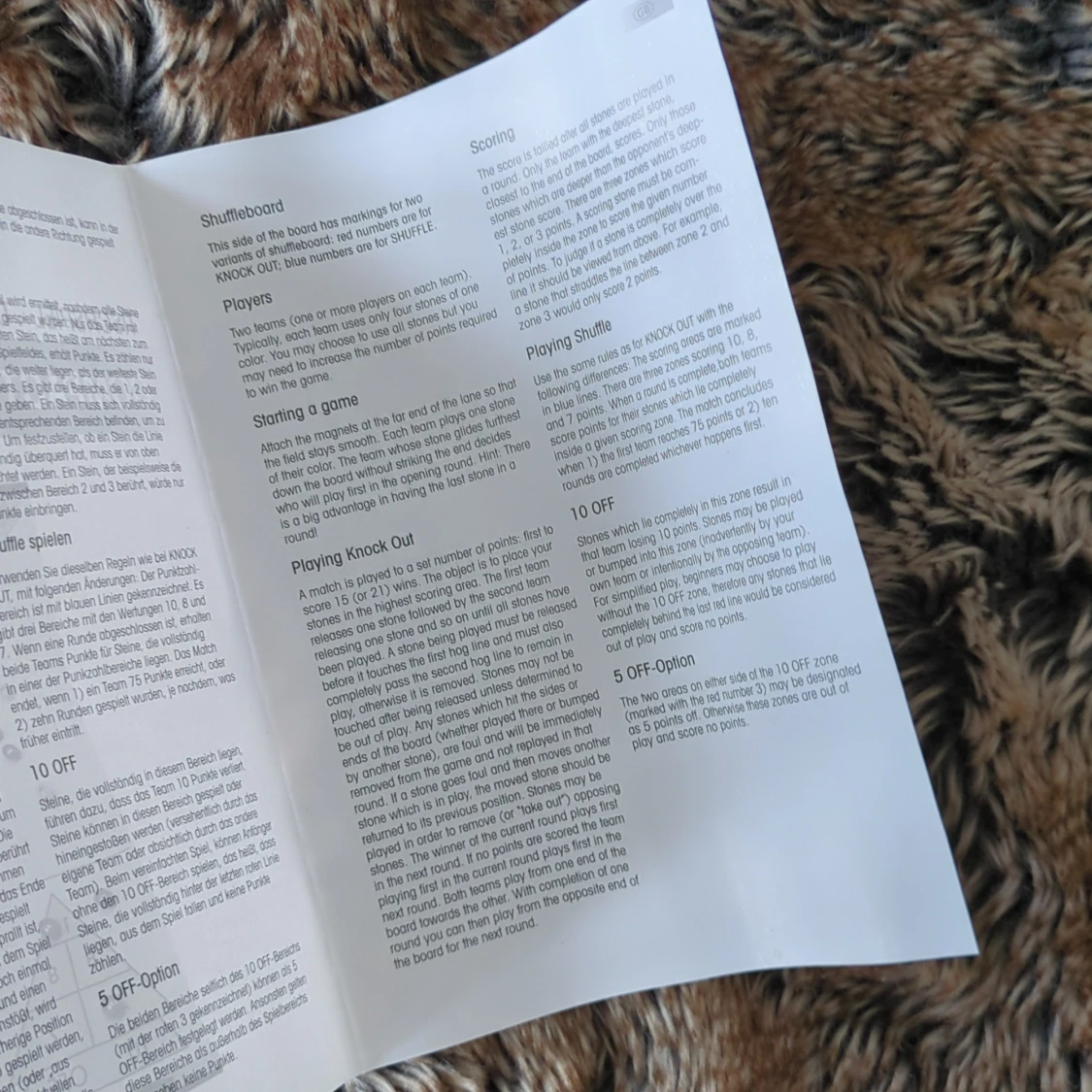 Shuffleboard spelset - 4