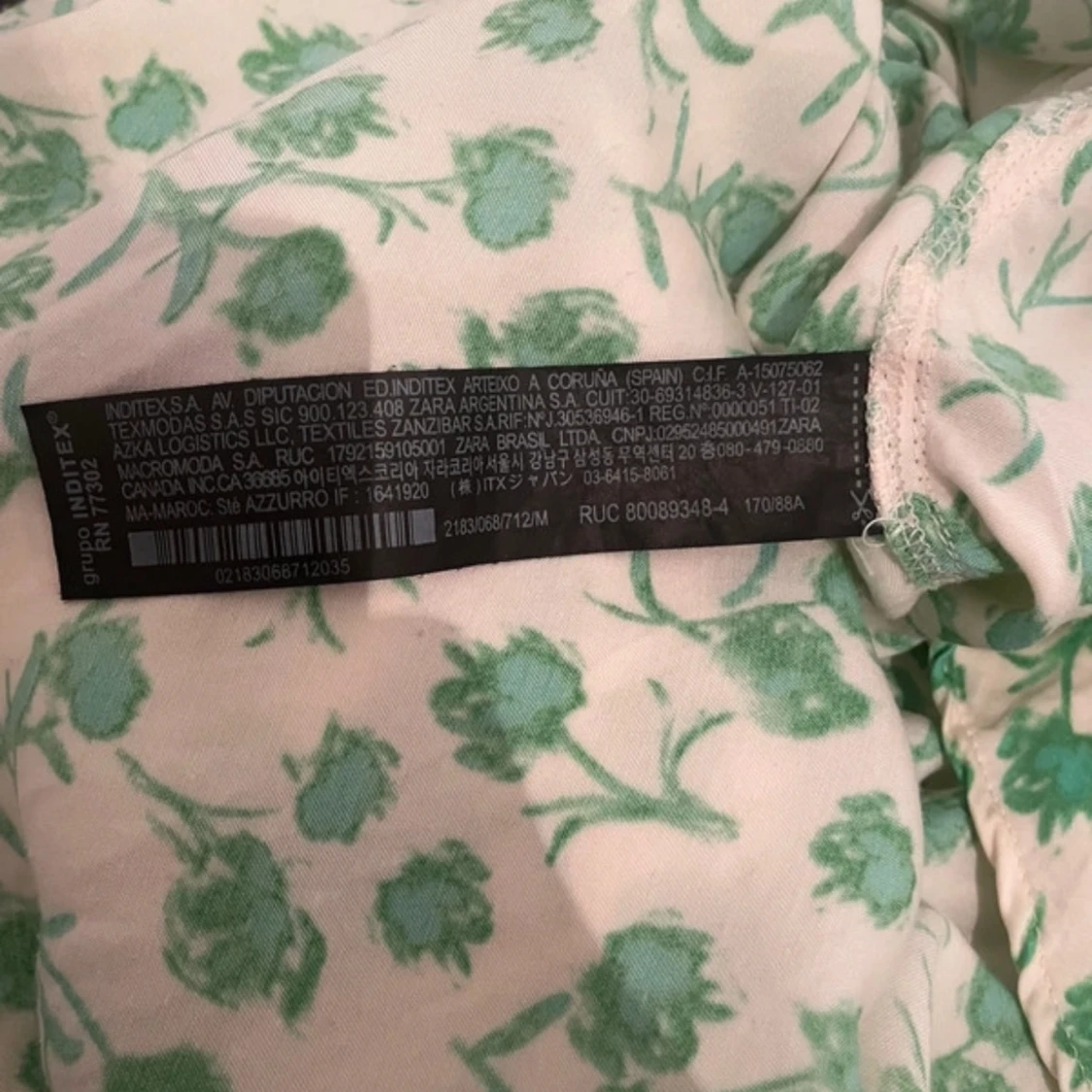 Blommig klänning från Zara - 2