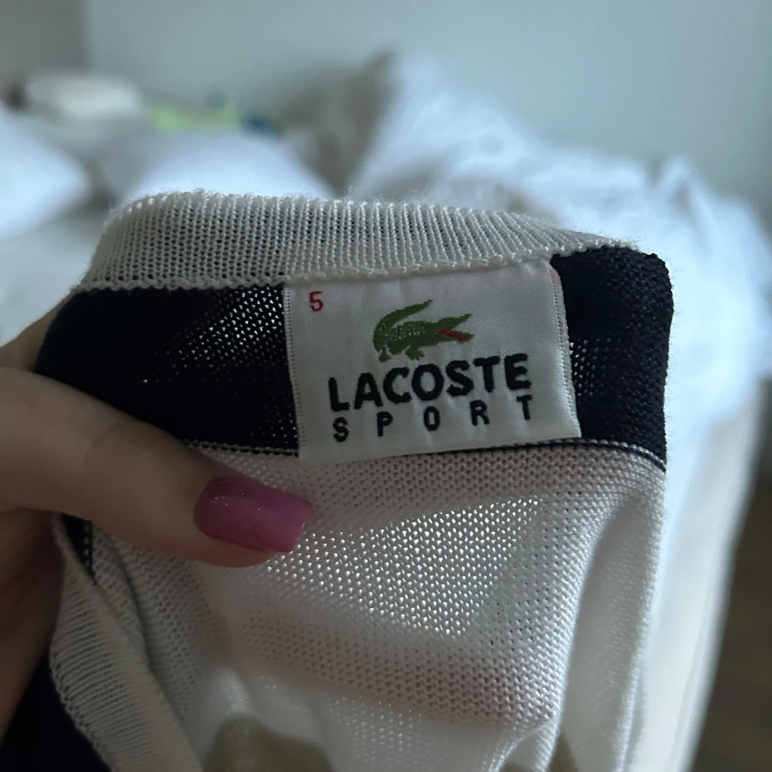 Nya lacoste tröja/kofta - 91