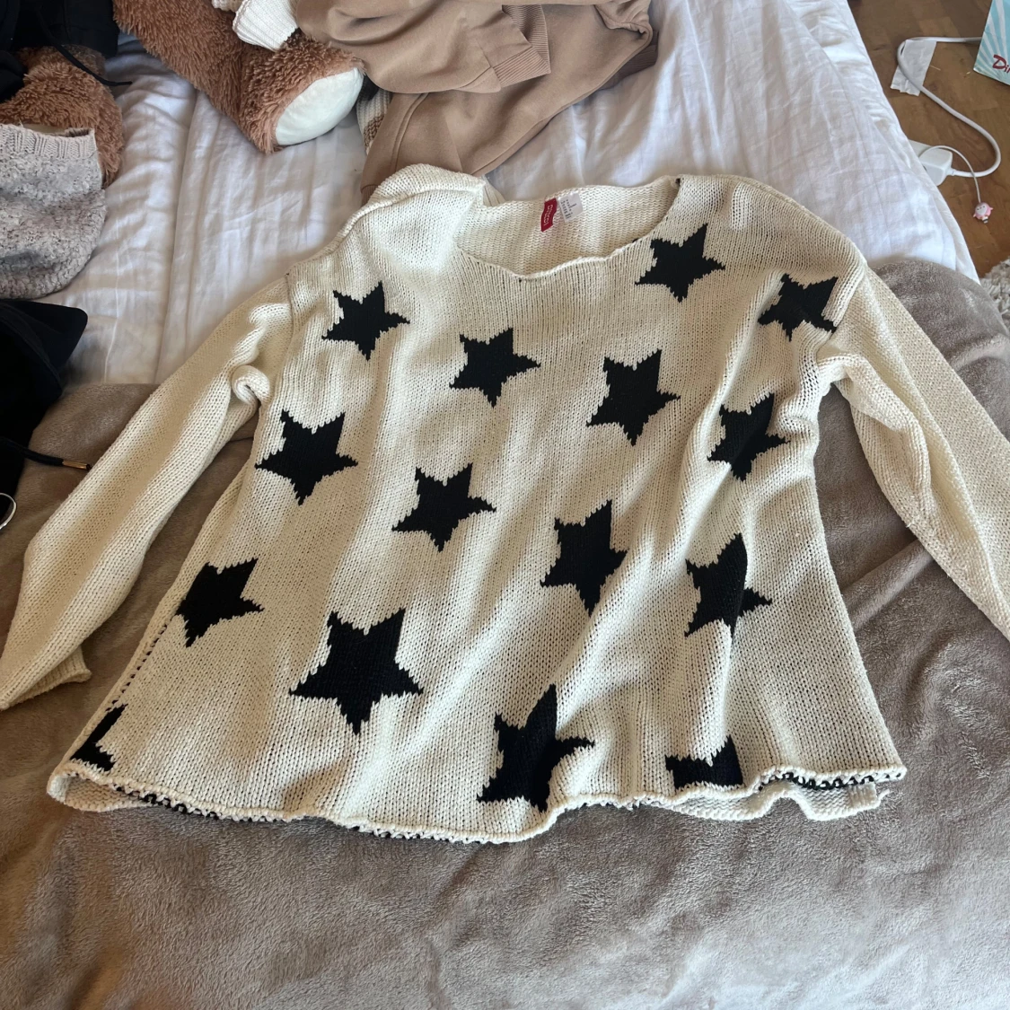 Stickad tröja