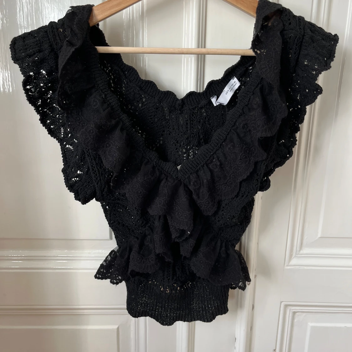 Svart Zara topp  - 90