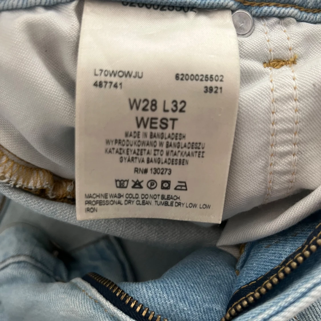 Ljusblå jeans Lee - 92
