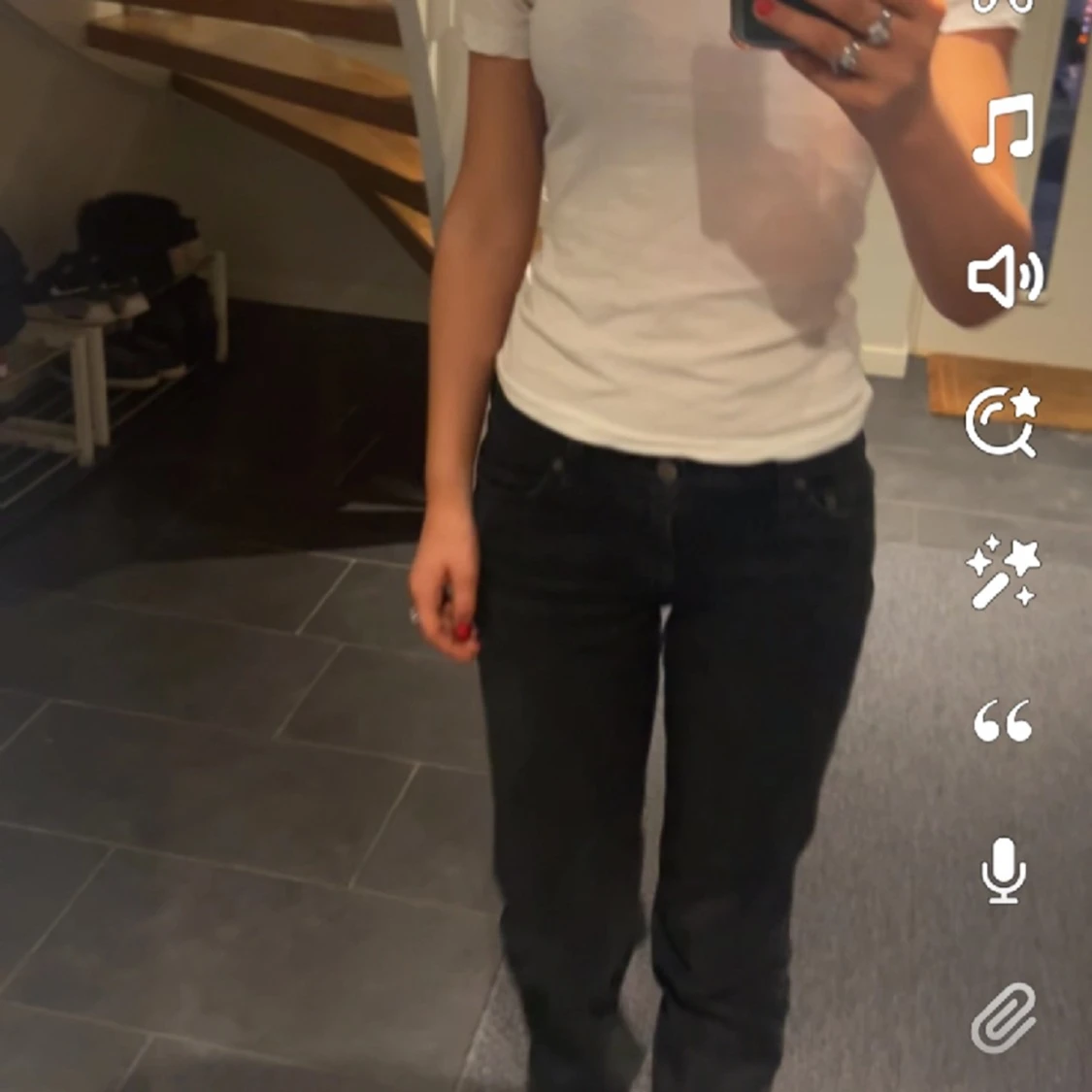 Lågmidjade levis jeans - 1