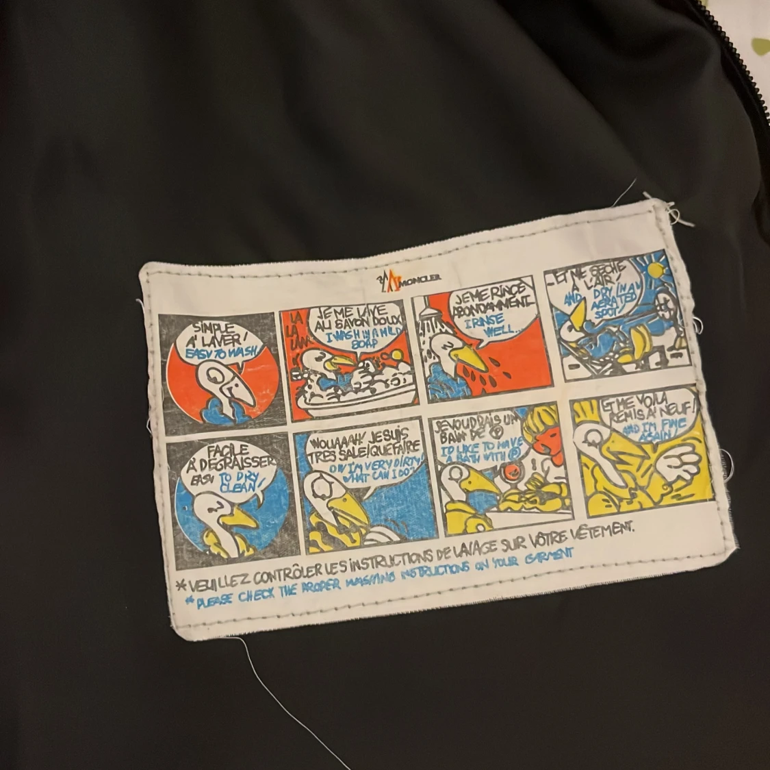 Svart dunväst från Moncler - 2