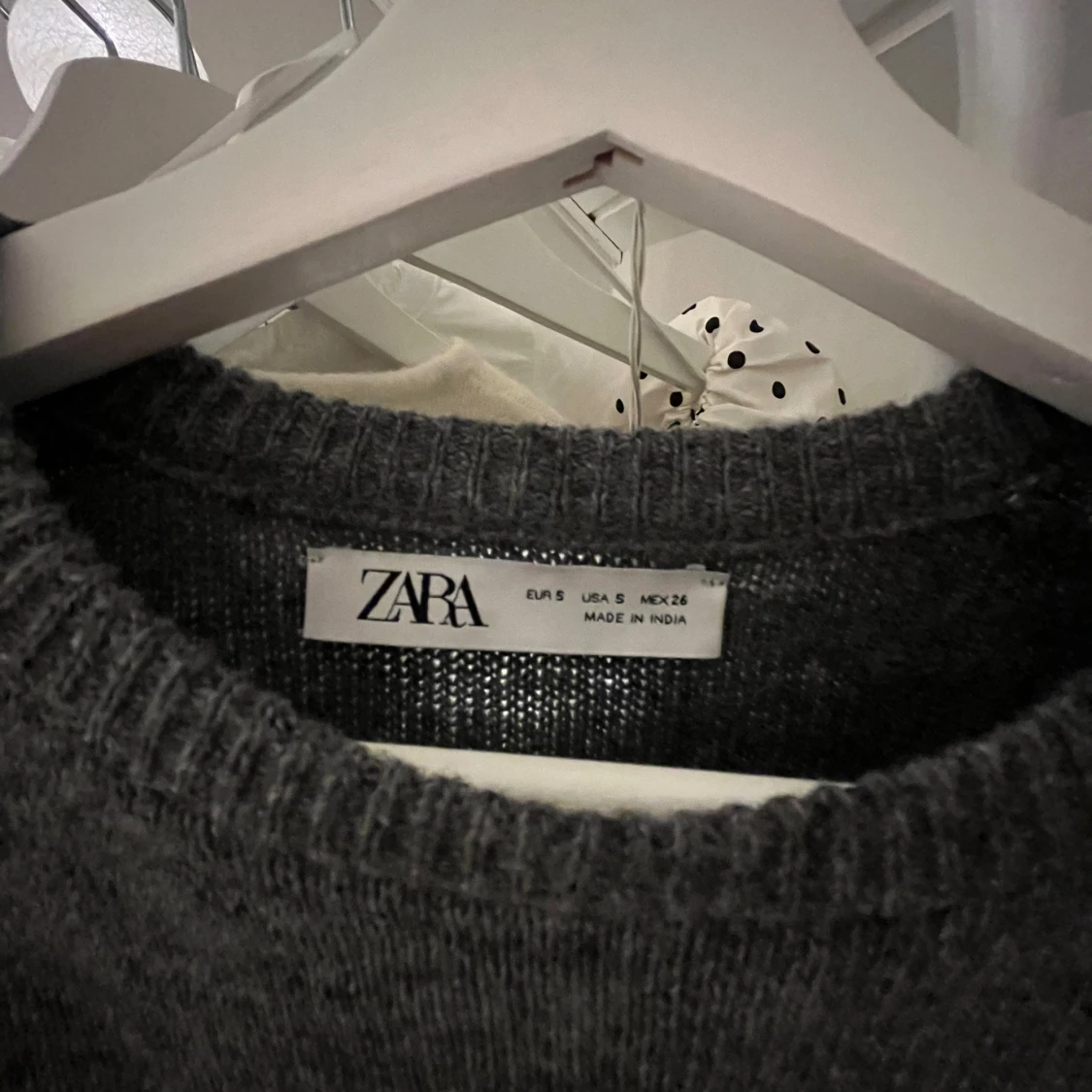 Grå trekvartsärmad tröja - 91