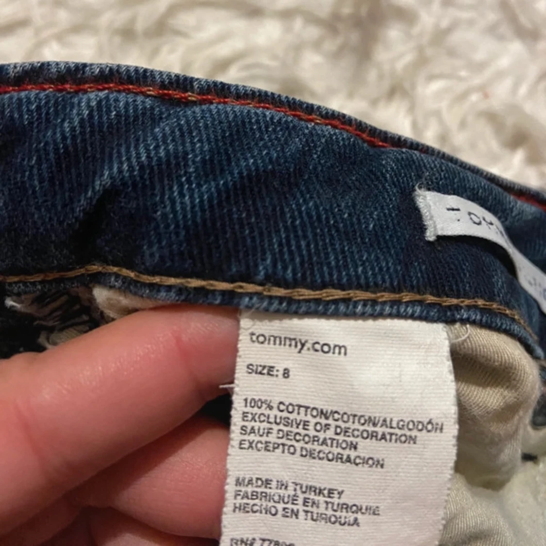 Blå jeans från Tommy Hilfiger - 93