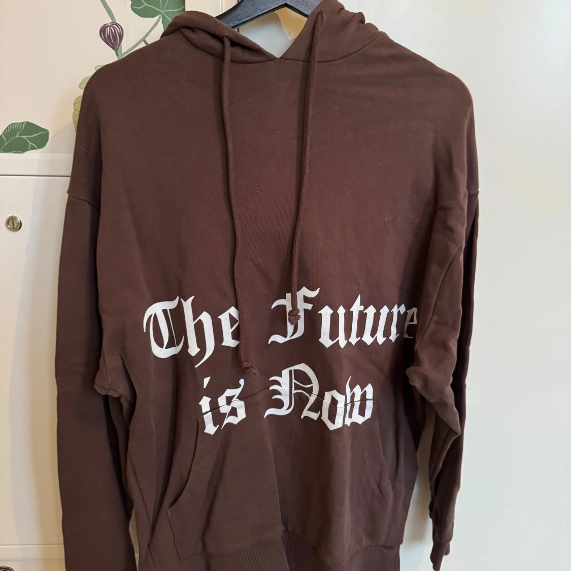 Brun hoodie från ASOS DESIGN