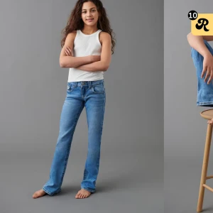 Chunky basic flare jeans - Snygga jeans från Gina Young, har endast använt jeansen ett fåtal gånger. Storlek 170! Skriv för egna bilder💗