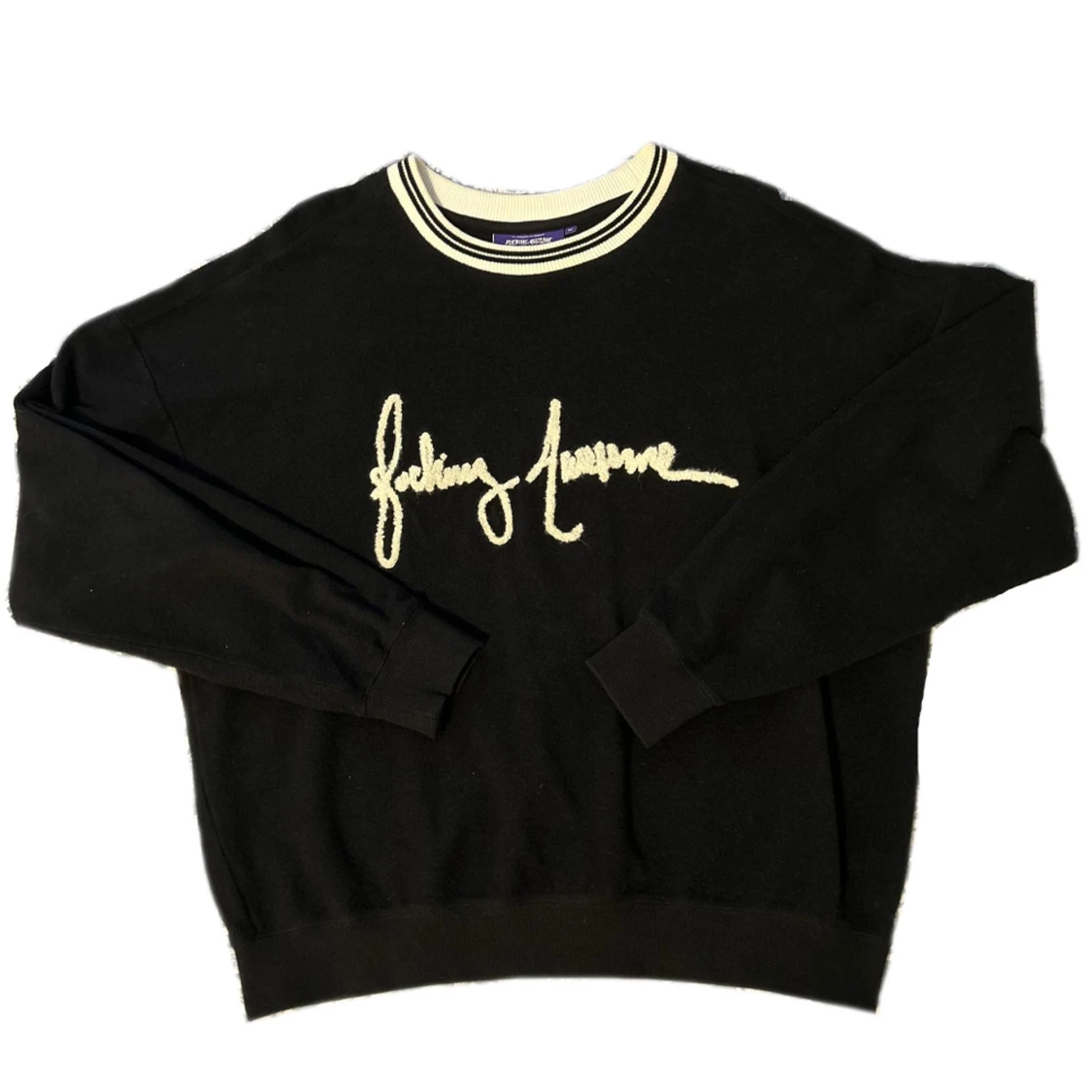 Fucking Awesome - Pilled Cursive Crewneck
