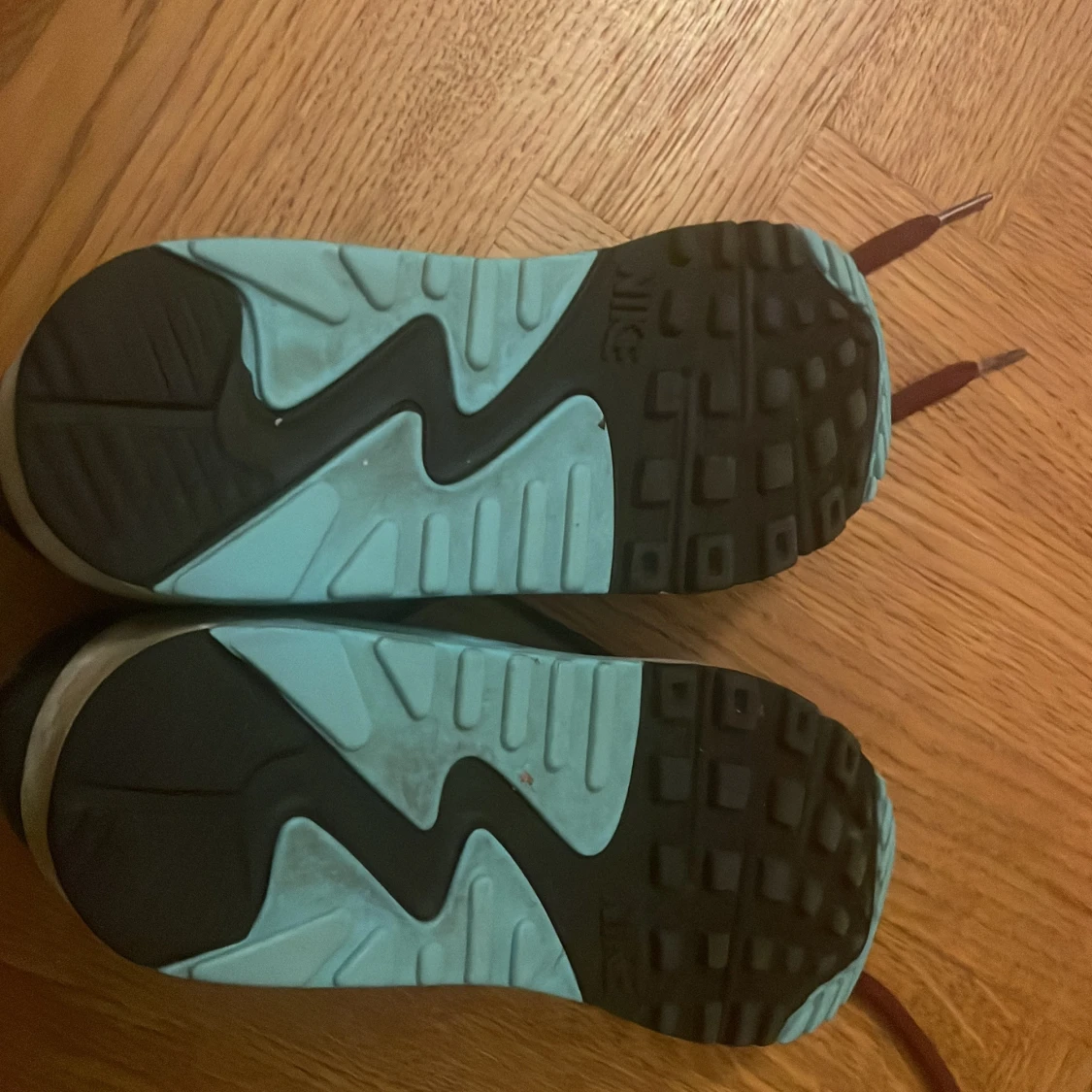 Nike Air Max sneakers i svart och blå - 93