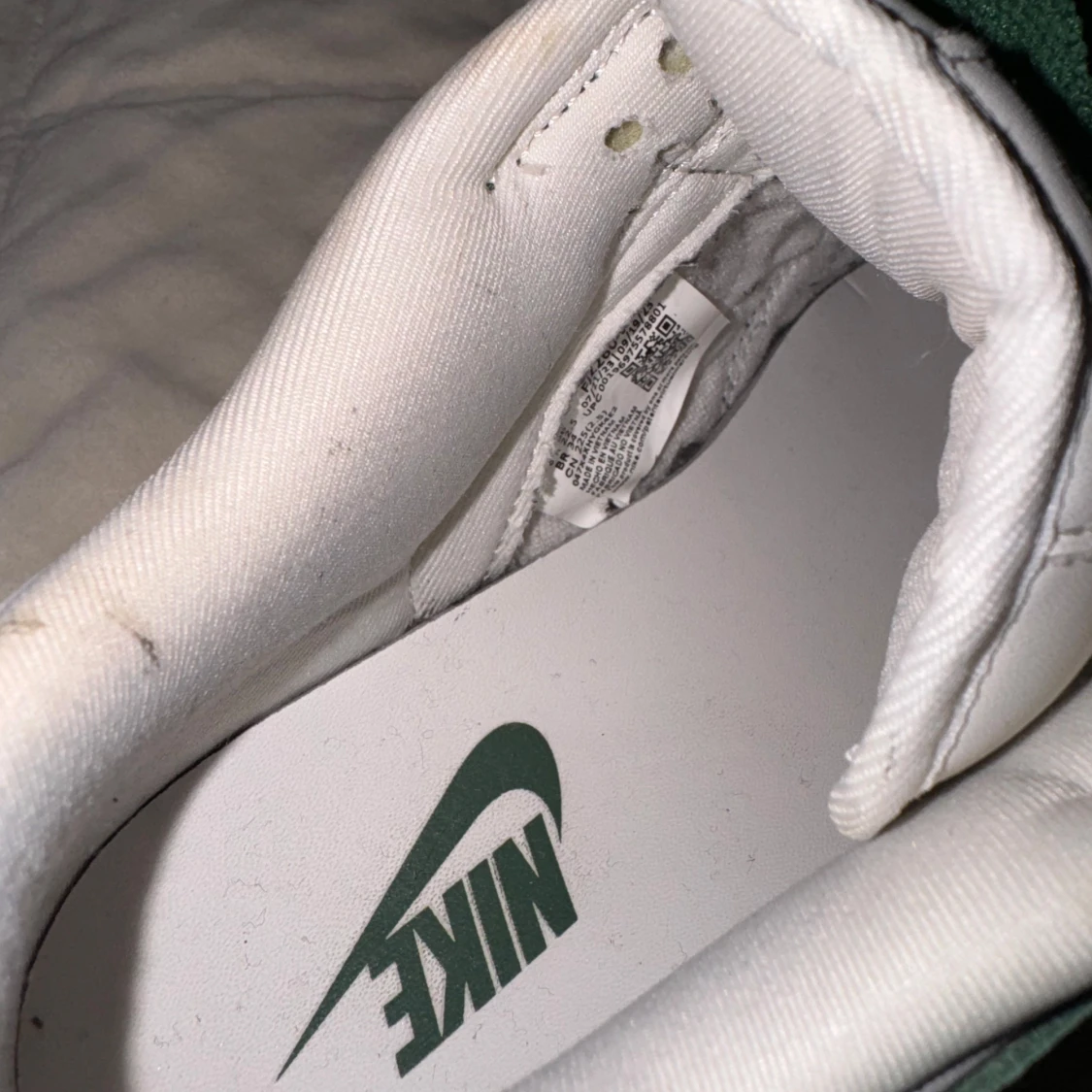 Nike Dunk i grönt och vitt - 93