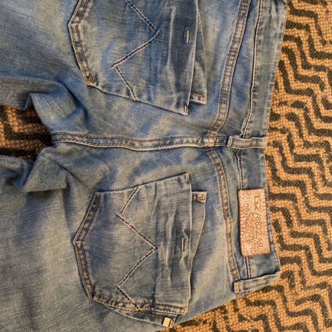 Blå jeans från  - 92