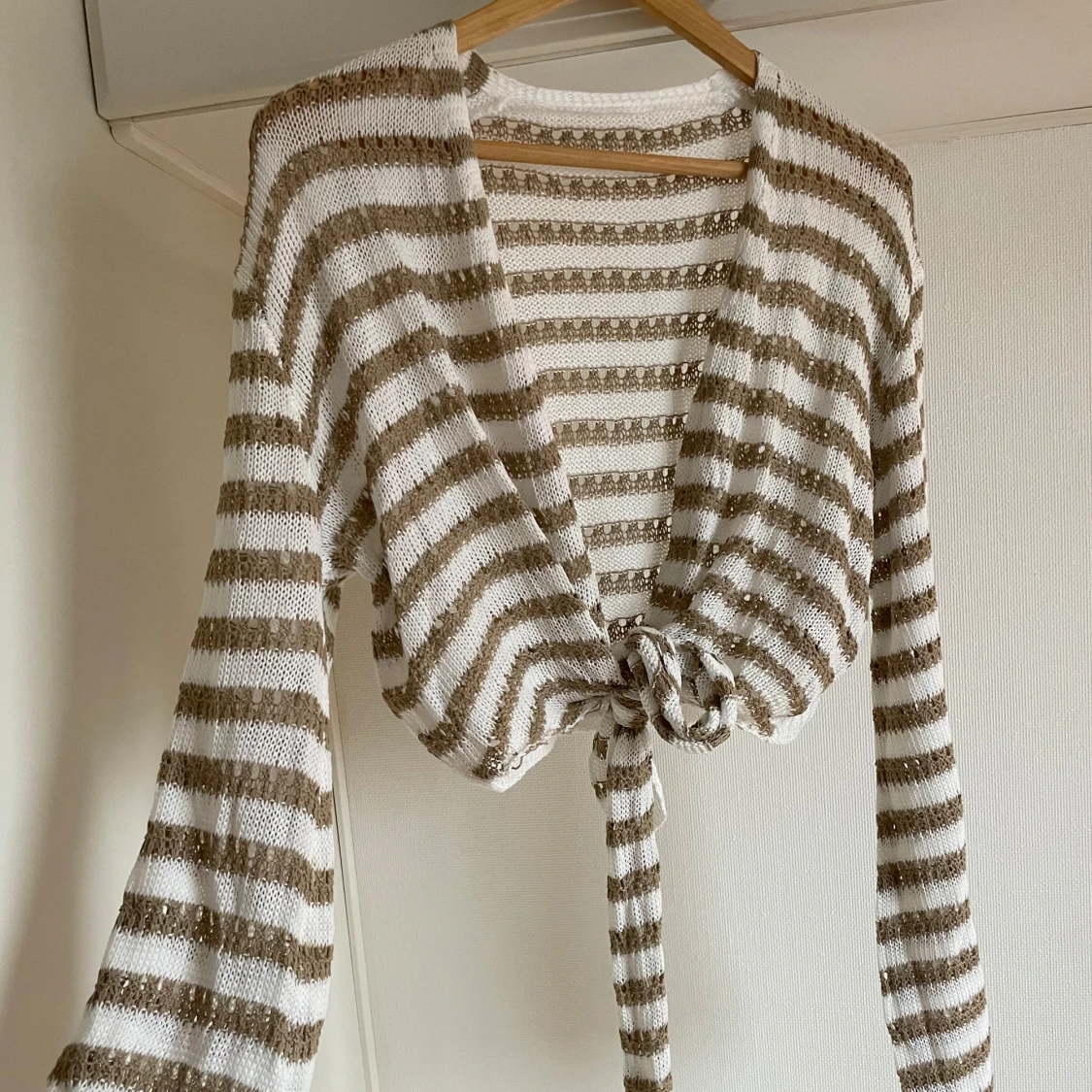 Stickad cardigan M - 90