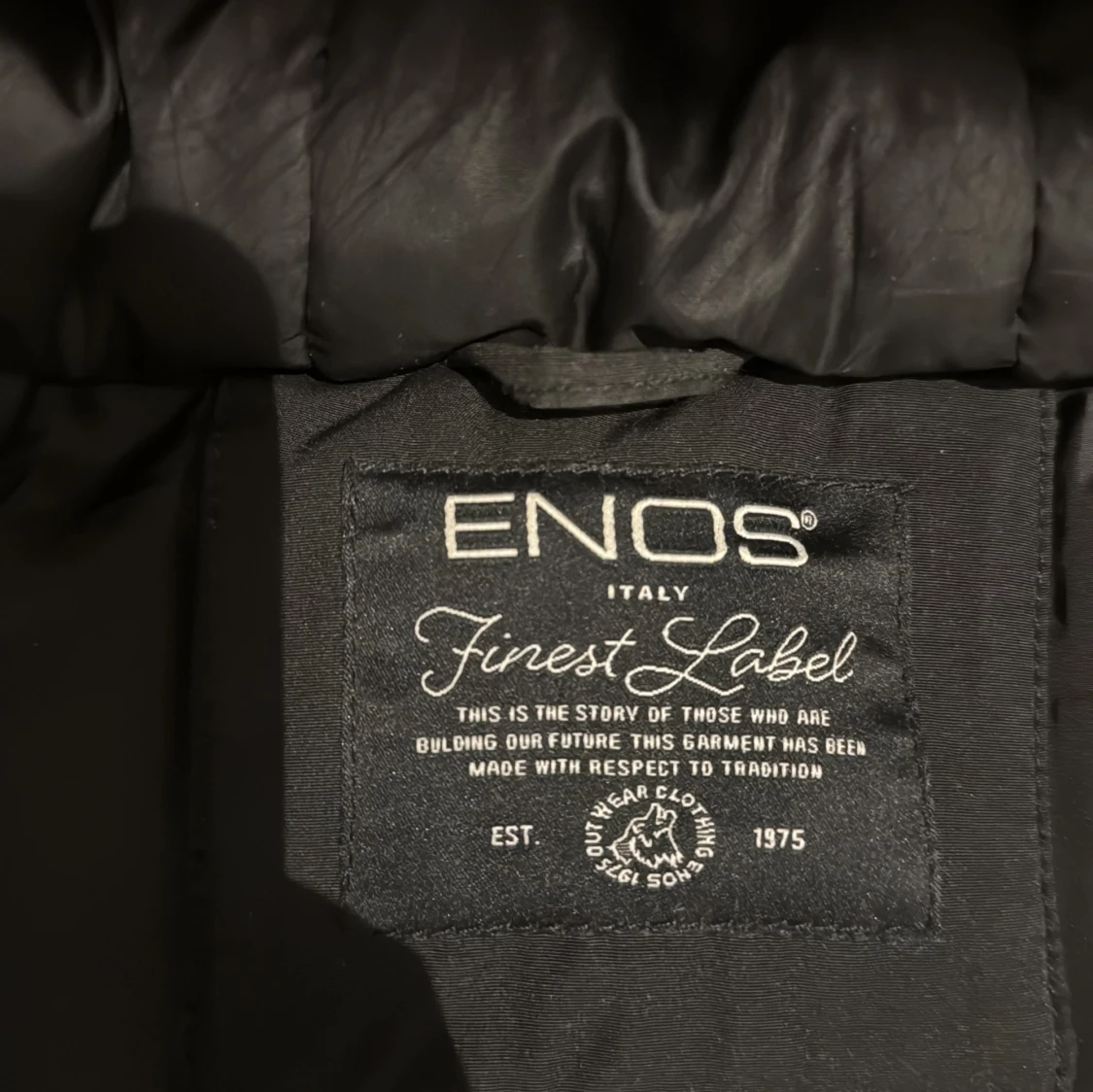 Enos jacka med päls(äkta) - 90