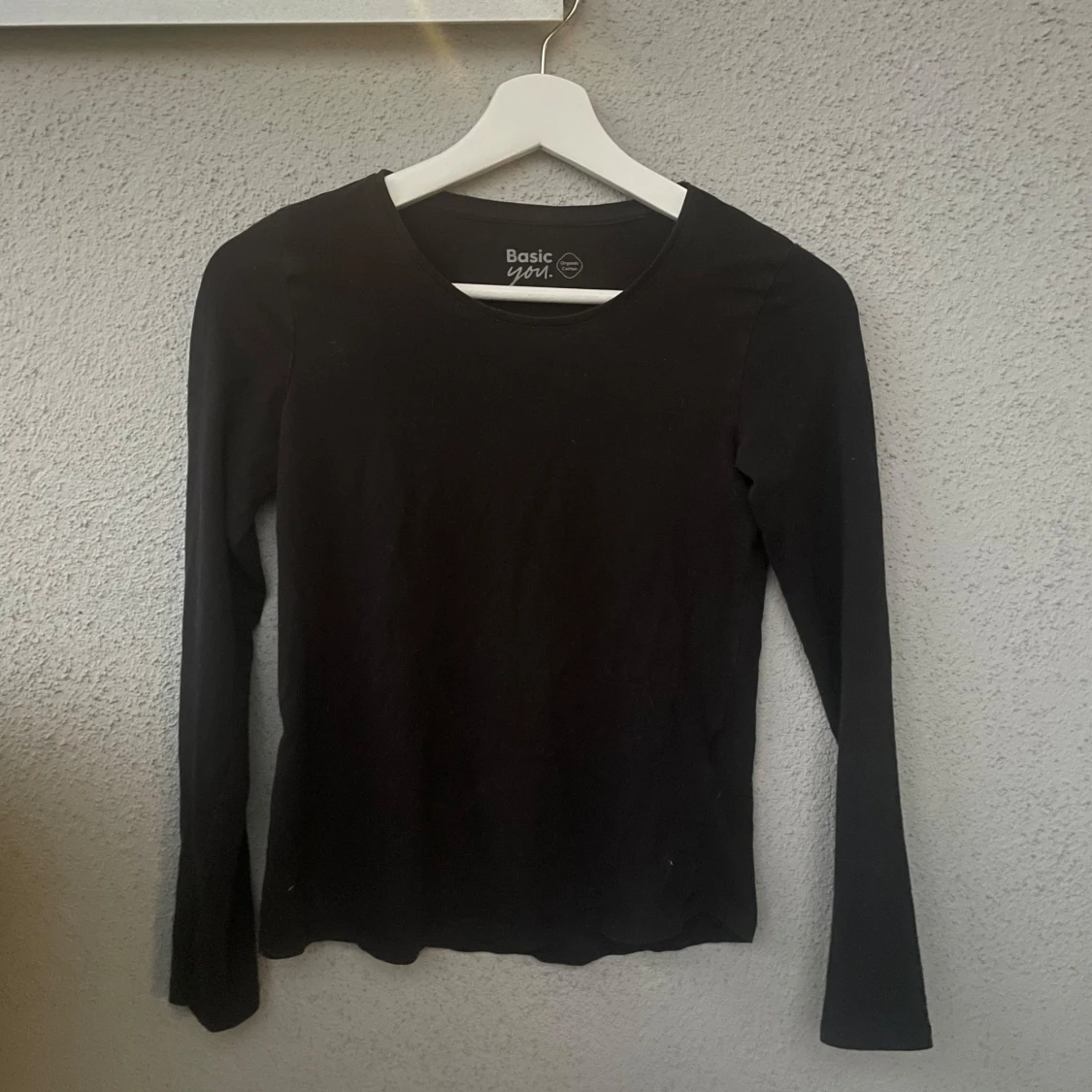 Svart Basic Långärmad Tröja - 92