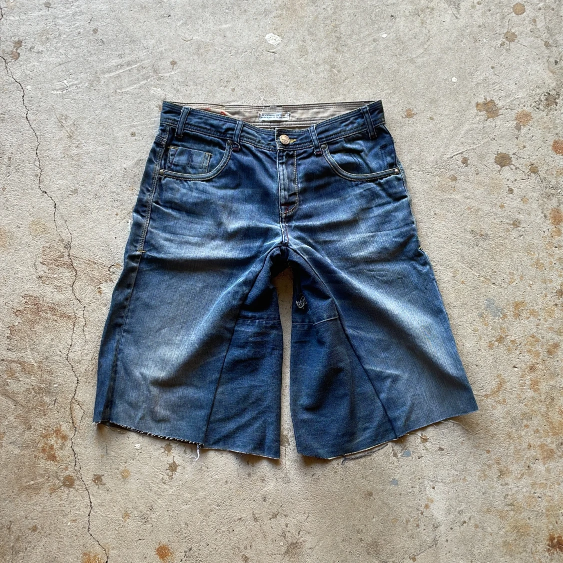 Flares jeans shorts