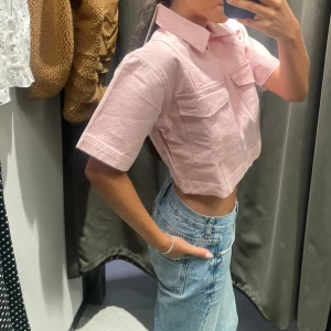 rosa topp - supersöt topp från zara💓🎀aldrig använd!!💞