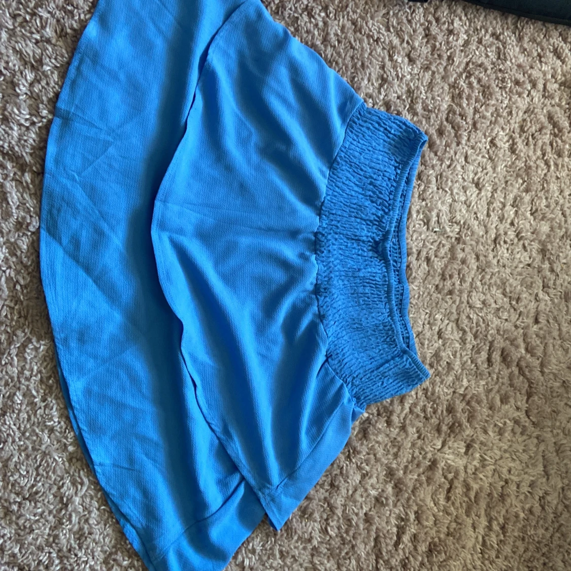 ljus blå volang kjol från only - 91