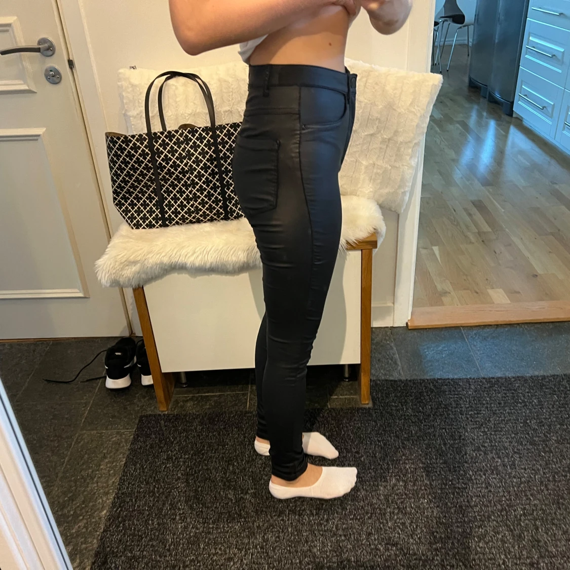 Svarta skinny byxor - 90