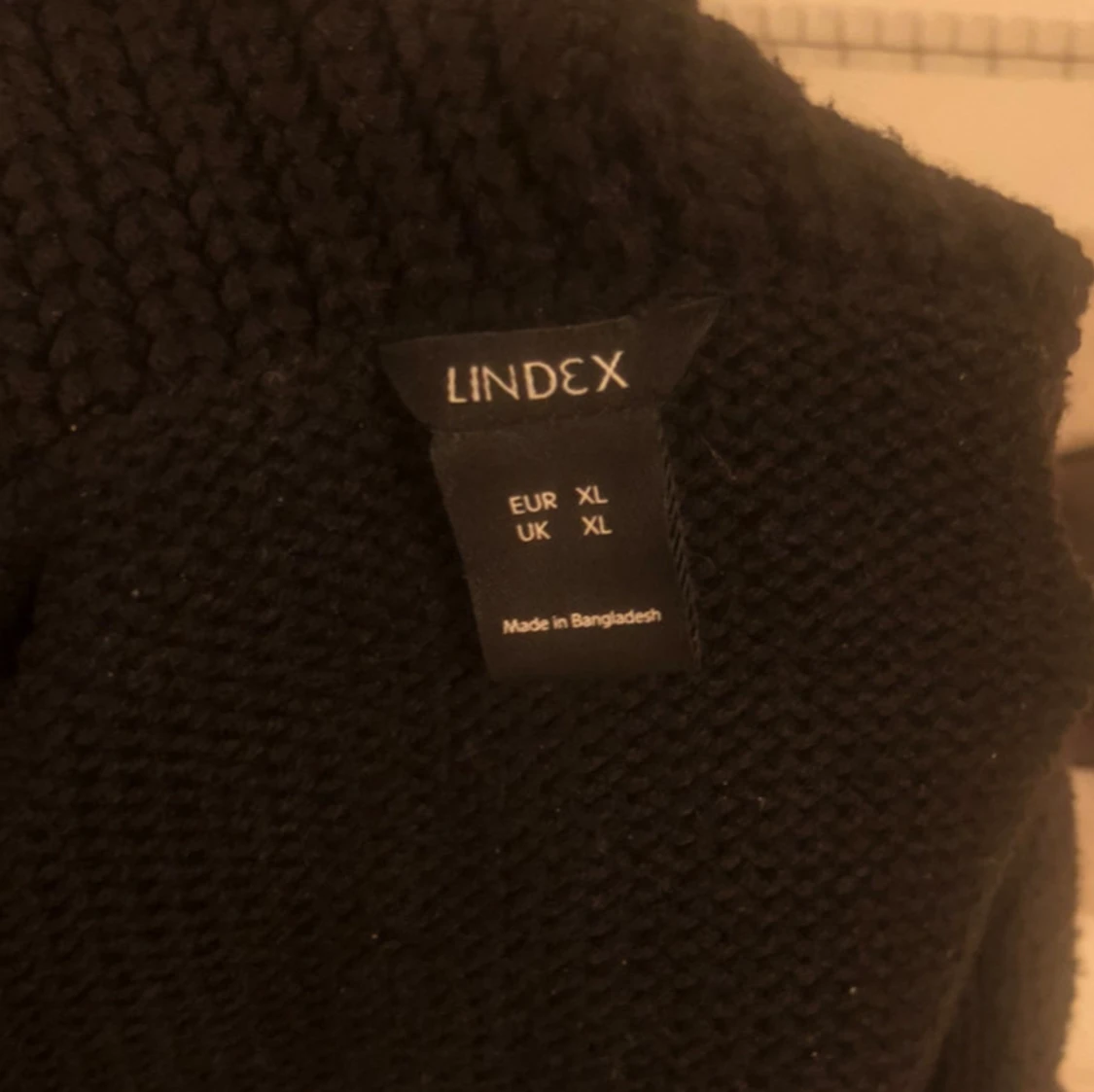 Ribbad stickad tröja - Lindex - 93