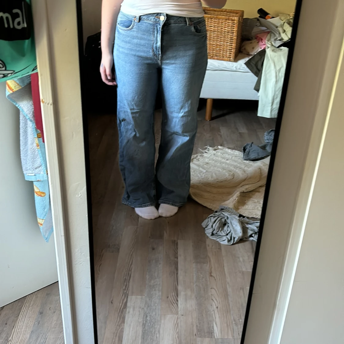 Wide jeans