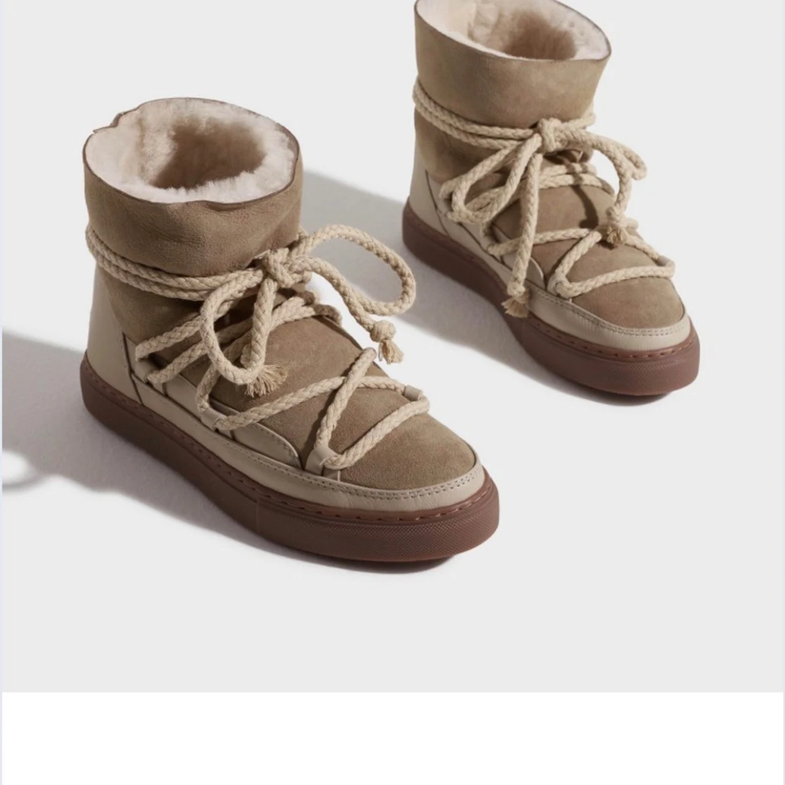 Beige vinterboots från Inuikii - 92