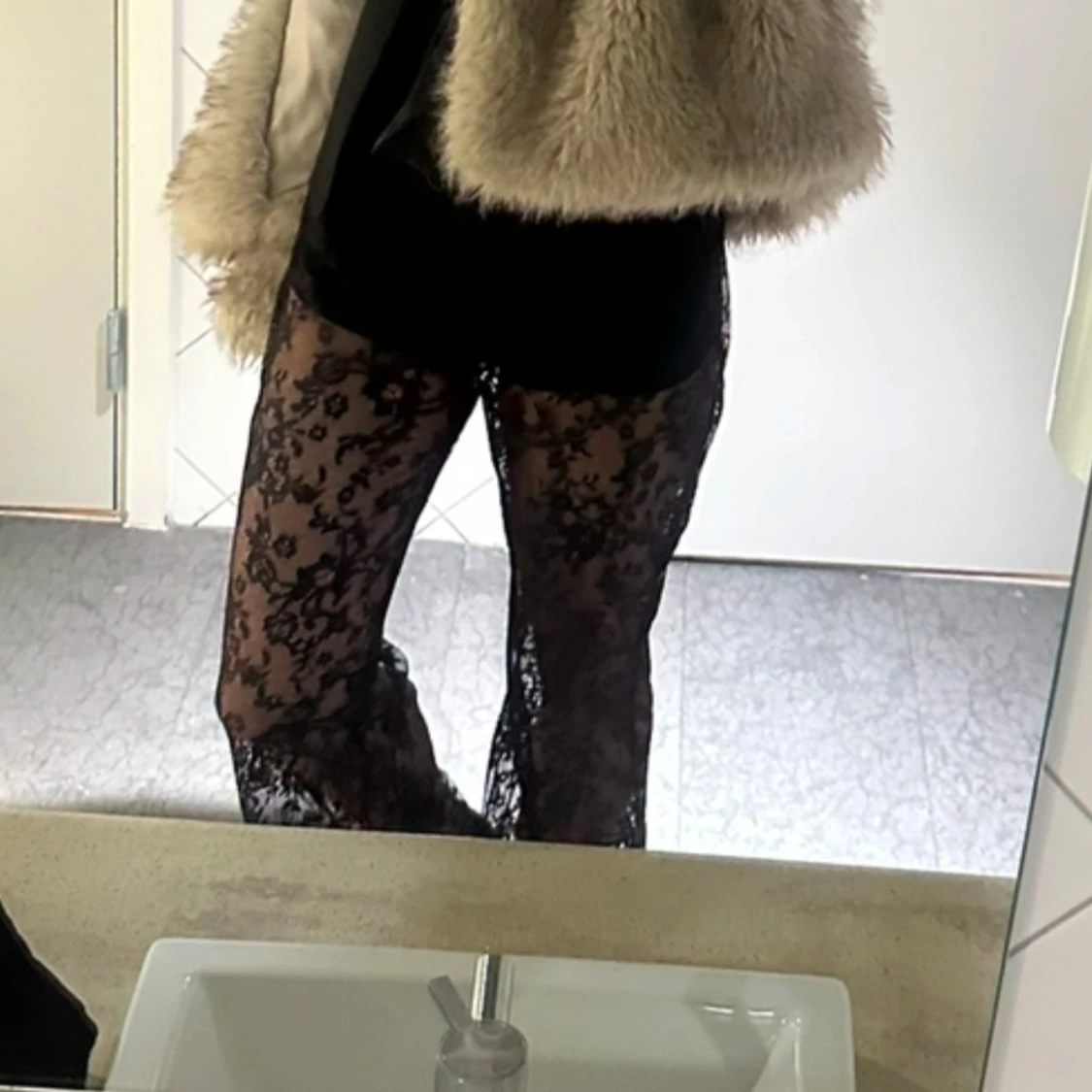 Svarta spetsbyxor från NA-KD - 90