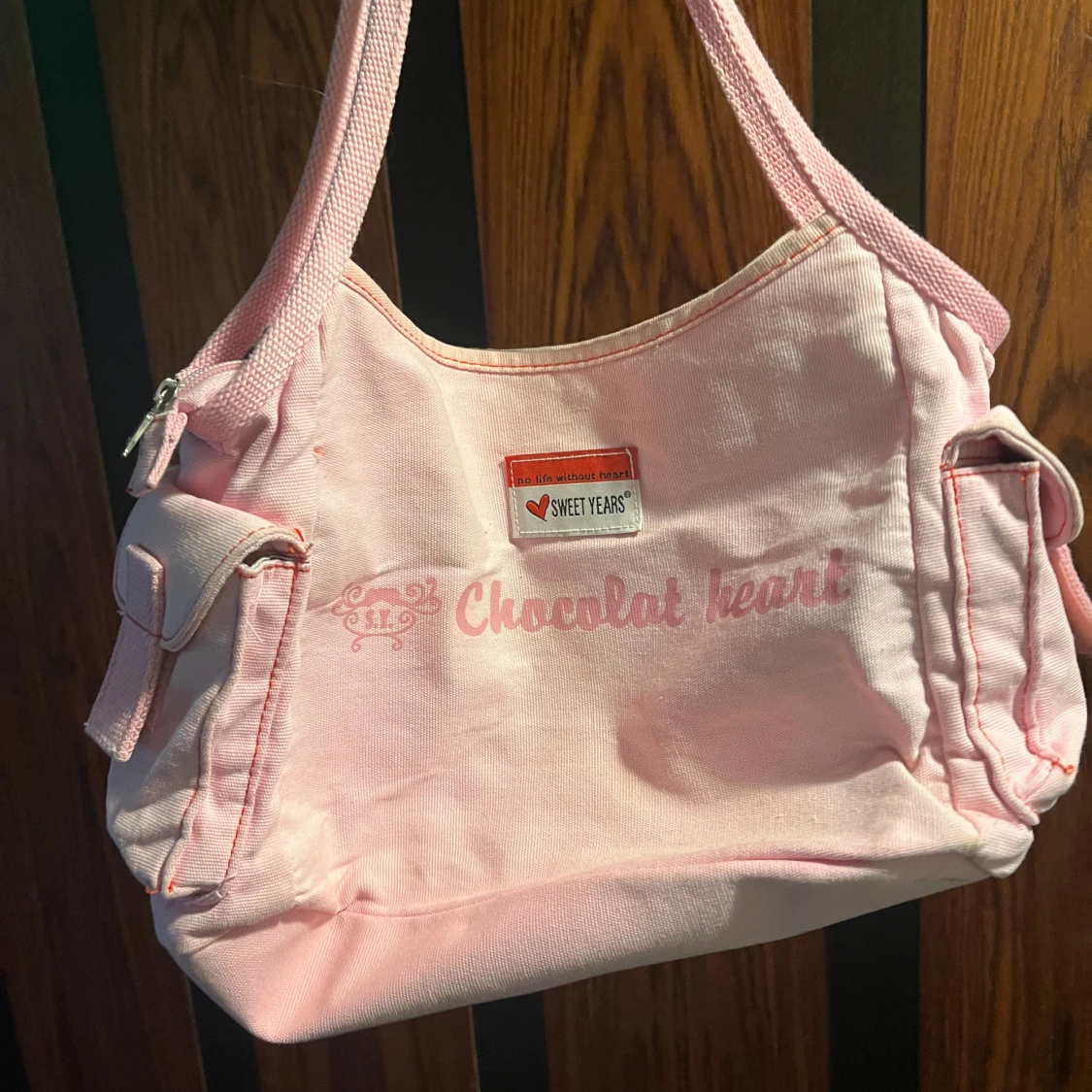 Rosa handväska - 90