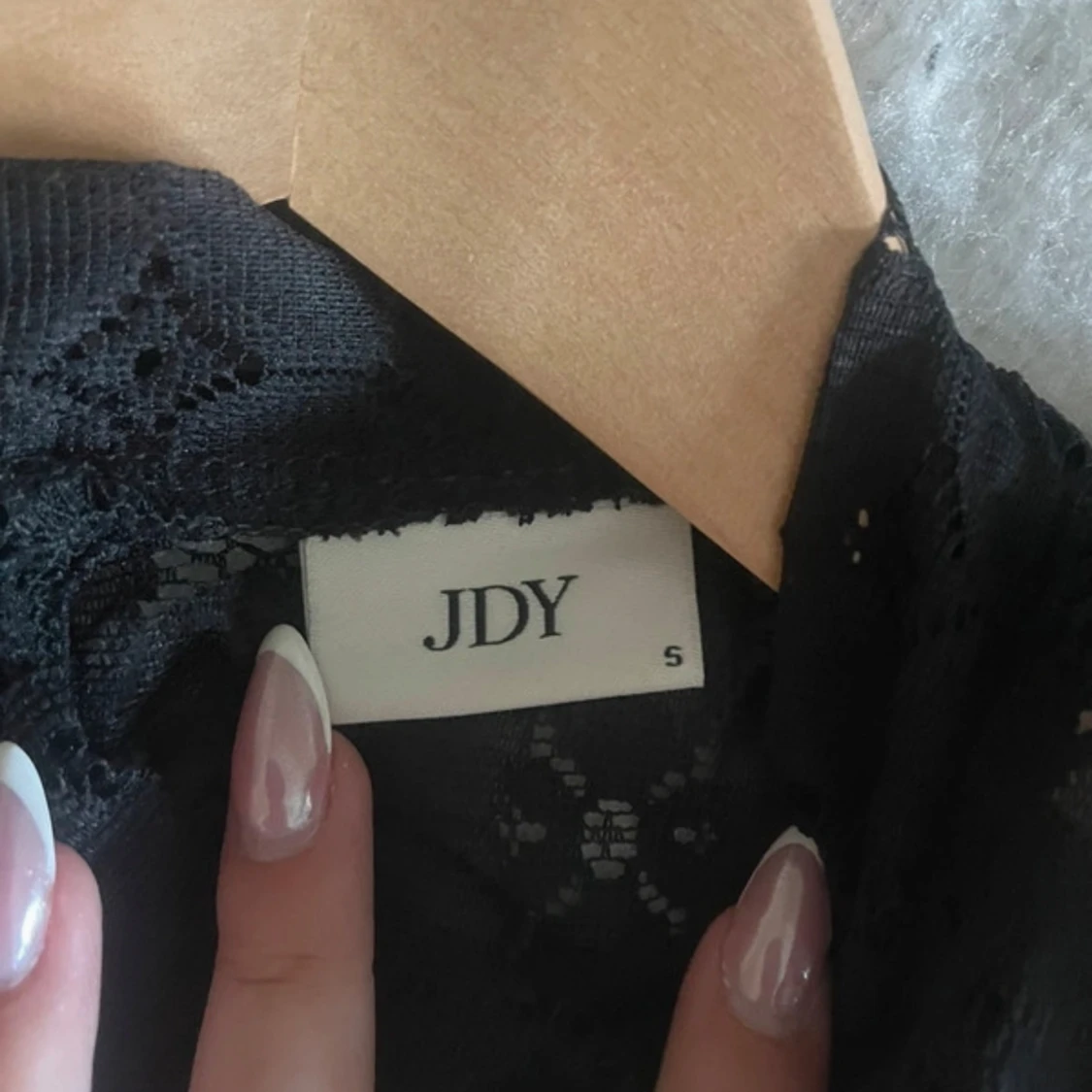 Svart spetsblus! - 91