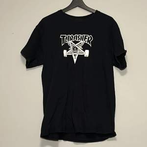 Svart Thrasher T-shirt med tryck