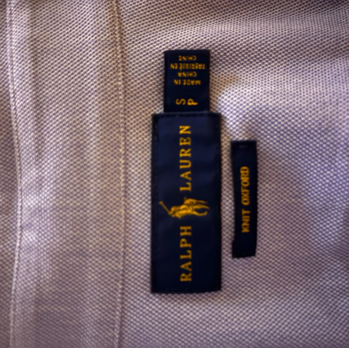 Blå skjorta från Ralph Lauren - 92