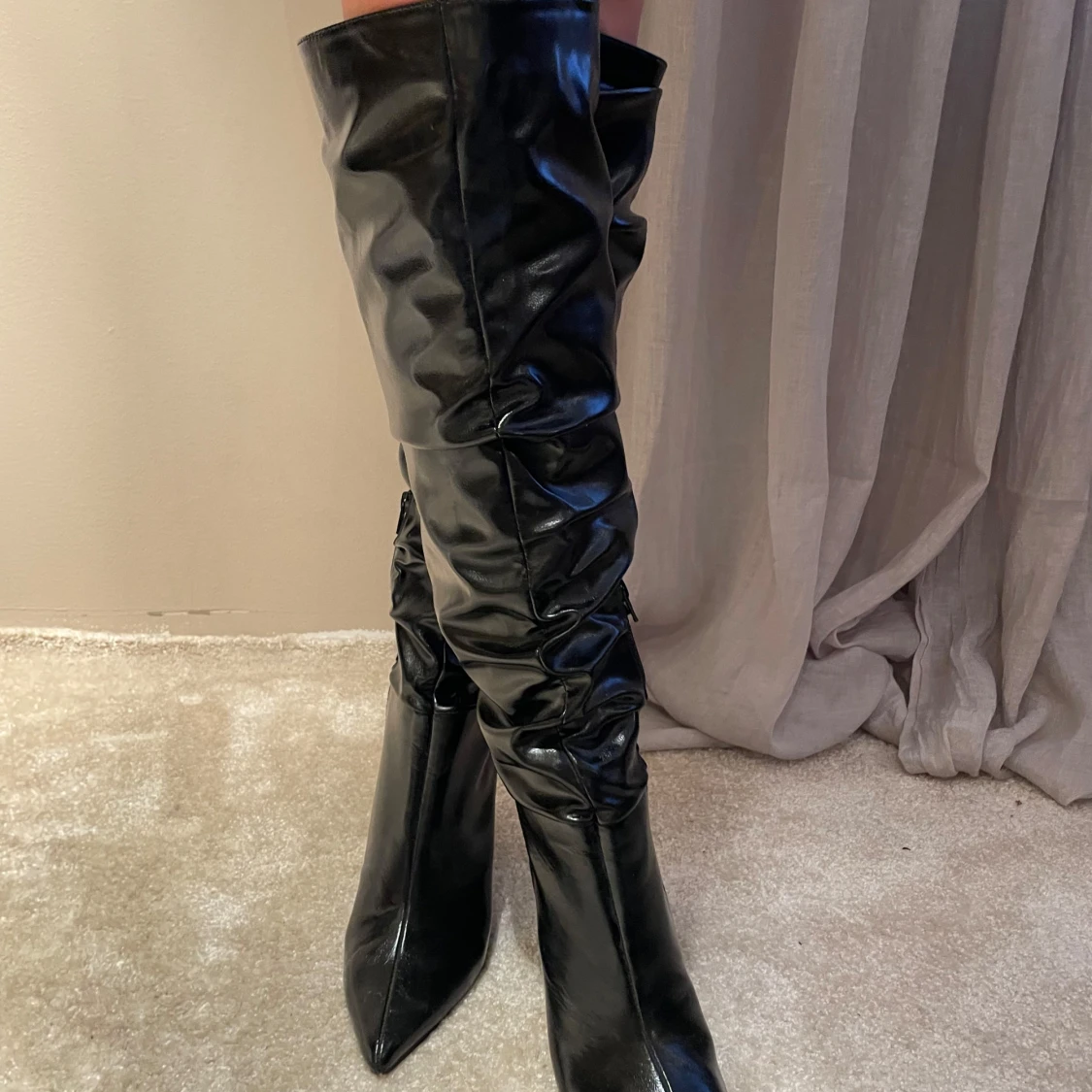 Högklackade Boots - 91