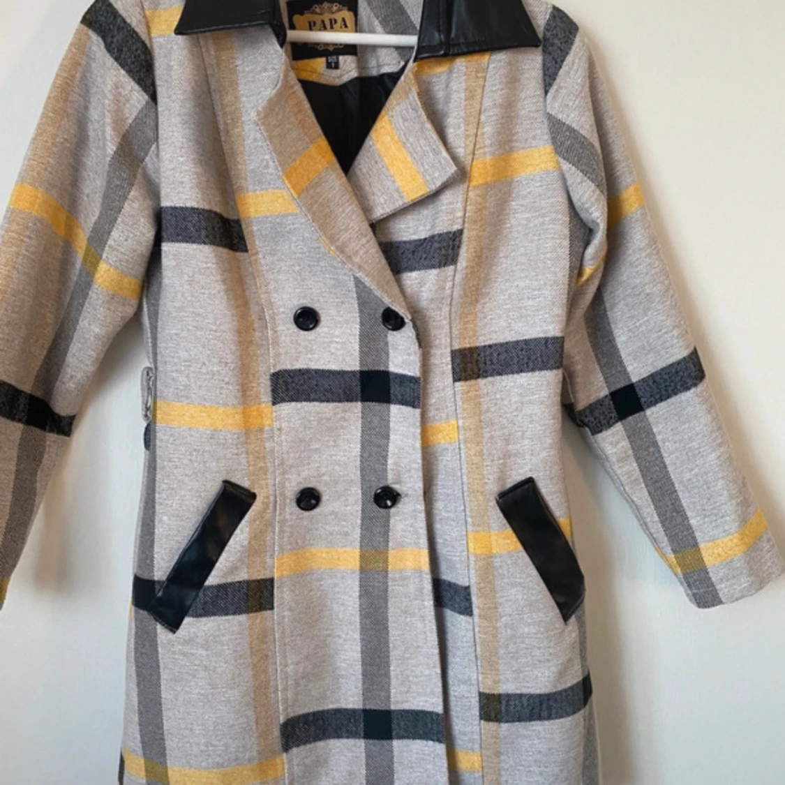 Rutig kappa från Papa