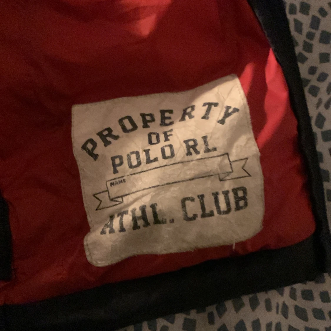 Svart dunväst från Polo RL - 90